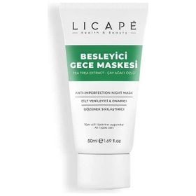 Licape Çay Ağacı Besleyici Gece Maskesi