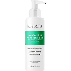 Licape Çay Ağacı Özlü 1000 ml Yüz Temizleme Jeli