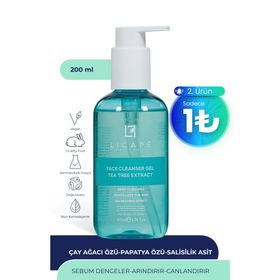 Licape Çay Ağacı Özlü 200 ml Yüz Temizleme Jeli