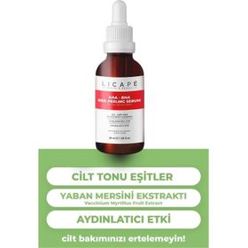Licape Cilt Canlandırıcı %10 AHA + %2 BHA 30 ml Red Peeling Serum