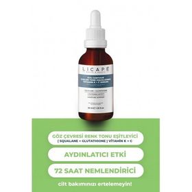 Licape Göz Çevresi Renk Tonu Eşitleyici Vitamin K + C 30 ml Serum
