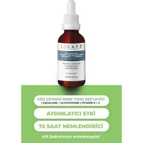 Licape Göz Çevresi Renk Tonu Eşitleyici Vitamin K + C 30 ml Serum