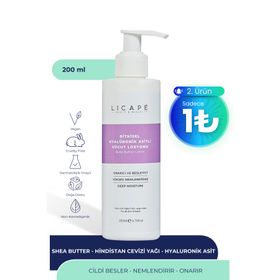 Licape Hyalüronik Asitli 200 ml Vücut Losyonu