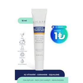 Licape Vitamin K2 15 ml Göz Çevresi Bakım Kremi