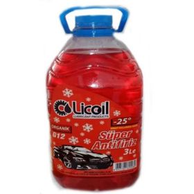 Licoil Organik G12 Kırmızı 3 kg Antifriz