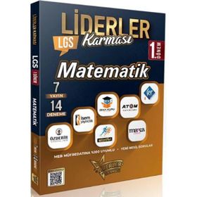 Liderler Karması 8. Sınıf LGS 1. Dönem Matematik 7 Yayın 14 Deneme