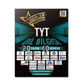 Liderler Karması TYT Dil Bilgisi Denemeleri 20 Yayın 40 Deneme