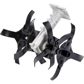 Lieber German ATS461 Sırt Tırpana Uyumlu Akrobat Derin Çapalama Aparatı Eğilmez Döküm 26 mm ve 9 Diş Çelik Bıçak