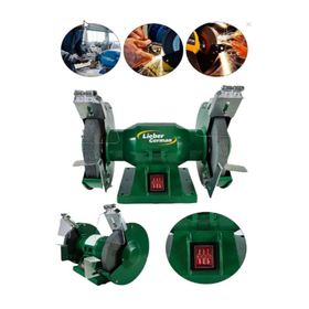 Lieber German Turbo Motorlu 3600 Watt Çark Motoru Zımpara Balta Bıçak Bileme Makinesi 125 mm Taş Motoru Taslama