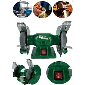 Lieber German Turbo Motorlu 3600 Watt Çark Motoru Zımpara Balta Bıçak Bileme Makinesi 125 mm Taş Motoru Taslama