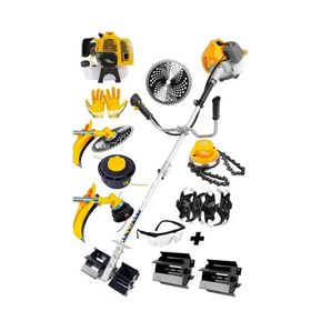 Lieber German Yelx Teknoloji 14 Hp Benzinli Yan Tipi Akrobat Dip+Canavar Ot Çalı Çim Biçme Tırpan Çapalama Makinesi
