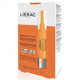 Lierac 2 X 15 ml Mesolift C15 Anti-fatigue Concentrate Serum