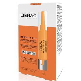 Lierac 2x15 ml Mesolift C15 Anti-Fatigue Concentrate Anti Aging Serum