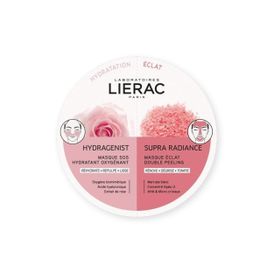 Lierac 2x6 ml Duo Mask Hydragenist Supra Radiance Anında Nemlendirici Işıltı Veren Maske