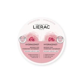Lierac 2x6 ml Duo Mask Hydragenist Tüm Cilt Tipleri Için Ilk Karışılıklık Karşıtı Anında Nemlendirici Maske