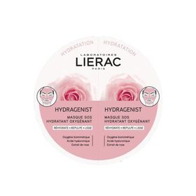 Lierac 2x6 ml Duo Mask Hydragenist Tüm Cilt Tipleri Için Ilk Karışılıklık Karşıtı Anında Nemlendirici Maske