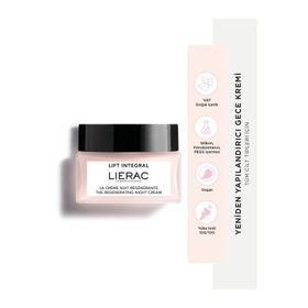Lierac 50 ml Lift Integral Regenerating Night Cream Yenileyici Gece Kremi