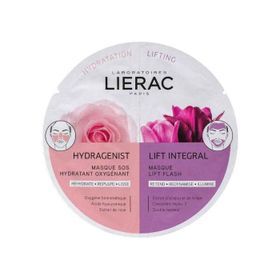 Lierac 6 ml Hydragenist SOS Mask + Lift 6 ml Integral Flash Lift Mask
