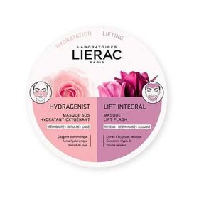 Lierac 6 ml Hydragenist SOS Mask + Lift 6 ml Integral Flash Lift Mask