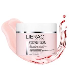 Lierac Double Cleanser Balm In Oil 120 gr Kuru Ciltler için Çift Etkili Balsam Yağ Temizleyici