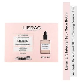 Lierac Lift Integral Yenileyici 50 ml Gece Kremi + 15 ml Tensing Serum