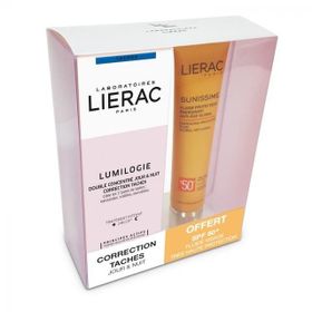 Lierac Lumilogie Gece ve Gündüz Konsantresi 30 ml Koyu Leke Karşıtı Aydınlık Veren 50 ml Maske