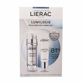 Lierac Lumilogie Gece ve Gündüz Konsantresi 30 ml Koyu Leke Karşıtı Aydınlık Veren 50 ml Maske
