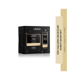 Lierac Premium Silky Cream Kırışıklık Karşıtı 50 ml Krem Premium Eye Cream Yaşlanma Karşıtı 15 ml Göz Kremi