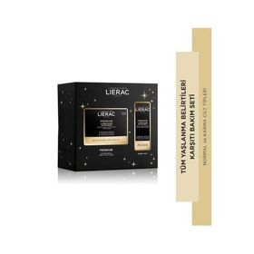 Lierac Premium Silky Cream Kırışıklık Karşıtı 50 ml Krem Premium Eye Cream Yaşlanma Karşıtı 15 ml Göz Kremi