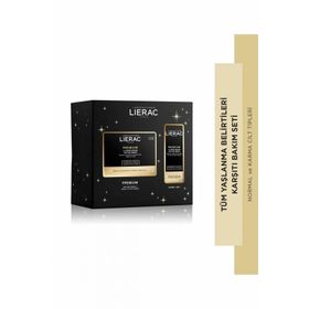 Lierac Premium Silky Cream Kırışıklık Karşıtı 50 ml Krem Premium Eye Cream Yaşlanma Karşıtı 15 ml Göz Kremi