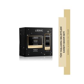 Lierac Premium Silky Cream Kırışıklık Karşıtı 50 ml Krem Premium Eye Cream Yaşlanma Karşıtı 15 ml Göz Kremi