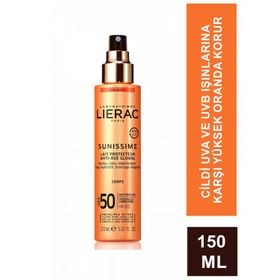 Lierac SPF50 150 ml Paris Sunissime Anti Age Global Corps Spray