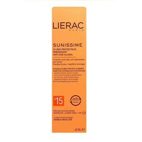 Lierac Sunissime 15 Faktör 40 ml Yaşlanma Karşıtı Renksiz Yüz Güneş Koruyucu Krem