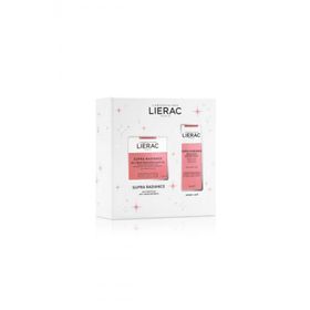 Lierac Supra Radiance Cream Antioksidan Etkili 50 ml Jel Krem + Supra Radiance Detoks Etkili 30 ml Serum