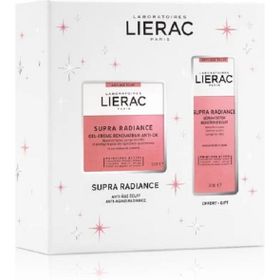 Lierac Supra Radiance Cream Antioksidan Etkili 50 ml Jel Krem + Supra Radiance Detoks Etkili 30 ml Serum