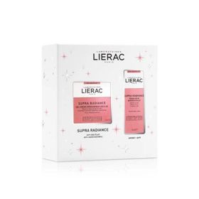 Lierac Supra Radiance Cream Antioksidan Etkili 50 ml Jel Krem + Supra Radiance Detoks Etkili 30 ml Serum
