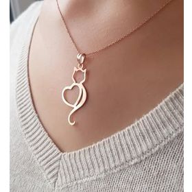 Lieza 0032 Gümüş Kolye