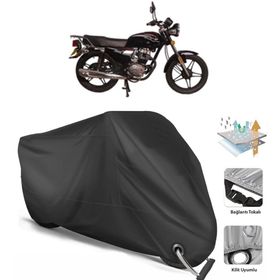 Lifan Lion 125 Siyah Arka Çanta Uyumsuz Ultra Kalın Su Geçirmez Motor Brandası