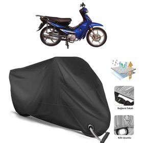 Lifan TAY 100 Siyah Arka Çanta Uyumsuz Ultra Kalın Su Geçirmez Motor Brandası