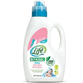 Life By Fakir Bitkisel Baz Vegan 1500 ml Sıvı Bebek Çamaşır Deterjanı