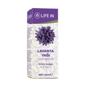 Life In 20 ml Doğal Lavanta Yağı