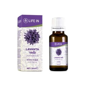Life In 20 ml Doğal Lavanta Yağı