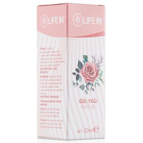 Life In 20 ml Gül Yağı