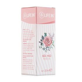 Life In 20 ml Gül Yağı