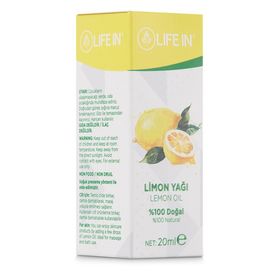 Life In 20 ml Limon Yağı
