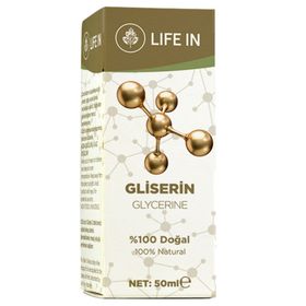 Life In 50 ml Gliserin Yağı