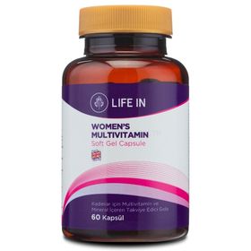 Life In Women's Multivitamin 60 Kapsül