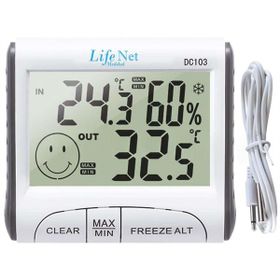 Life Net DC103 Medikal Dijital Termometre ve Nem Ölçer