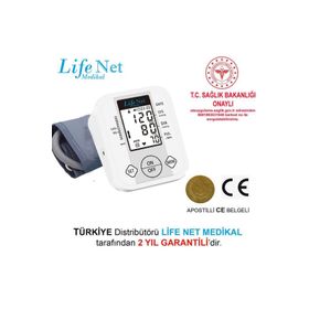 Life Net JN-163D Dijital Koldan Ölçer Türkçe Konuşan Tansiyon Aleti