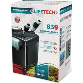 Life Tech Siyah Kova İçi Dolu 1500 Lt/h Dış Filtre